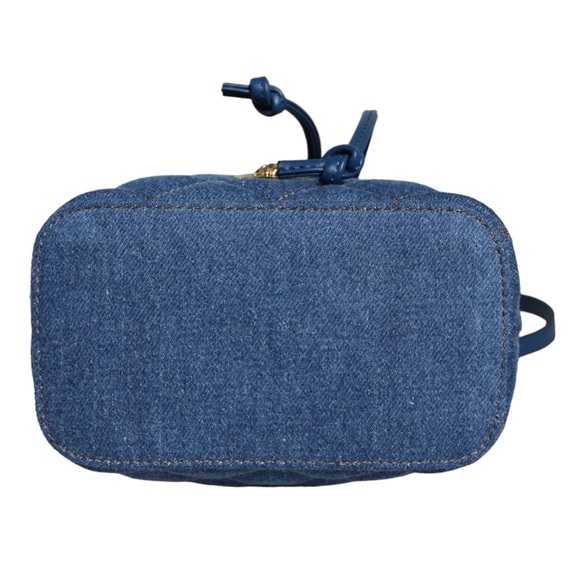 Auth VERSACE Bag • Denim Tote Shoulder Crossbody Bag NWOT Authentic VERSACE - Picture 8 of 9